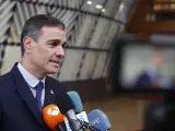 Pedro Sánchez en Bruselas