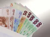 Dinero en billetes de euros