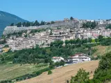 Civitella del Tronto y su castillo.