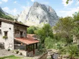 Pueblo de Bulnes en Asturias.