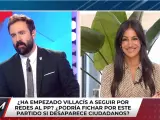 Antonio Castelo y Begoña Villacís en 'Todo es mentira'.