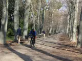 El parque de Madrid de El Retiro acoge actividades deportivas de diferente índole