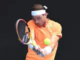 Rafa Nadal durante el partido ante Jack Draper en el Abierto de Australia.