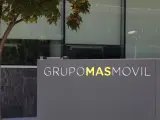 Fachada de la empresa Grupo Mas Movil ubicada en Madrid.