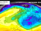 La irrupción de aire polar dejará paso a la dorsal a partir del fin de semana, aunque las noches seguirán siendo bastante frías.