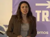 Irene Montero, este domingo.