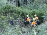 La Policía rastrea una zona de monte en Ceuta en busca del joven Mohammad Ali.