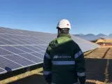 El parque fotovoltaico Olmedilla de Iberdrola, en Cuenca