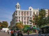 Plaza de Santo Domingo, en Murcia.