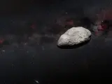 Imagen del asteroide descubierto por un equipo de investigadores.