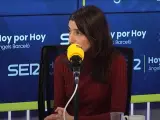 La ministra de Justicia, Pilar Llop, durante una entrevista en la Cadena Ser, este 7 de febrero de 2023.