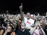 Im&aacute;genes de un concierto de la gira del a&ntilde;o pasado de Rosal&iacute;a en Barakaldo.