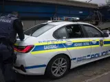 Un agente de la Policía sudafricana