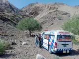Imagen de archivo de una ambulancia en Balochistan, Pakistán.