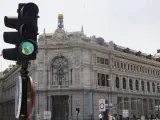 Fachada del edificio del Banco de España