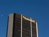 Fachada de la sede del Banco Sabadell