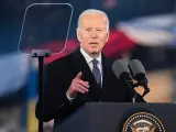 Joe Biden, durante su reciente visita a Polonia.