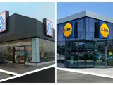 Montaje supermercados Aldi y Lidl