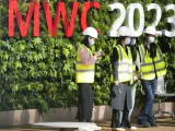 Preparativos MWC 2023 Mobile World Congress