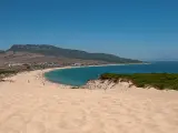 La playa de Bolonia se ubica en tarifa y con 7 kilómetros de longitud es la playa más larga de la zona. Es la continuación hacia el sur de Zahara de los Atunes y Atlanterra y se caracteriza por espectacular duna de más de 30 metros de altura. Además, es una playa virgen y una de las más hermosas de España.