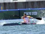 Saúl Craviotto en el K1 200 de los Juegos Olímpicos de Tokio
