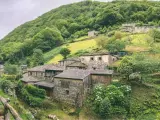 Aldea de Os Teixois en Taramundi, Asturias