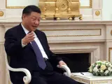 Xi Jinping en su visita a Rusia