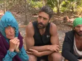 Gabriela Arrocet, Jaime Nava y Artùr Deinese, en 'Supervivientes'.