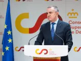 El presidente del CSD, José Manuel Franco
