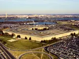 Vista aérea del Pentágono, en Washington DC.