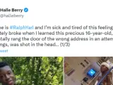 Halle Berry pide ayuda en redes sociales.