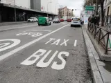 Carril bus y carril bici en la capital AYUNTAMIENTO DE MADRID (Foto de ARCHIVO) 23/3/2022