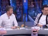 Miguel Lago y Pablo Motos en el momento que ha generado polémica