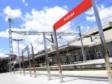 Estación de Cercanías de Vicálvaro.