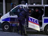 Policía de Francia.