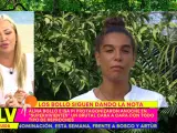 Belén Esteban comenta 'Supervivientes' en 'Sálvame'.