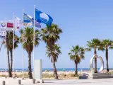 Platges reconegudes amb bandera blava a Castelldefels.