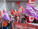 Los empleados de H&M proclaman nuevas protestas y paros para seguir con su lucha