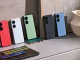 Los cinco colores en los que llega el compacto ASUS Zenfone 10
