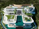 Vista de Villa Enso, la casa a la venta más cara de España.