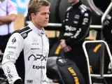 Brad Pitt a los mandos de un coche de Fórmula 1