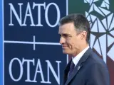 Pedro S&aacute;nchez en la cumbre de la OTAN en Vilna.