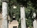 Columnas romanas en Sevilla.