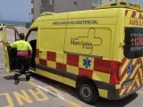 Imagen de archivo de una ambulancia de 112 Murcia
