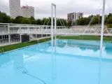 Imagen de la piscina de Can Zam.