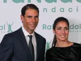 Rafa Nadal y su mujer, Mery Perelló.