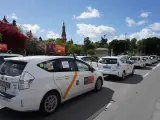 ANDALUCÍA.-Sevilla.- Los taxis adaptados a personas de movilidad reducida podrán operar "las 24 horas del día" y sin topes forzosos