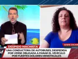 María Encarna Aznar, conductora de Alsa despedida, en 'Todo es mentira'.