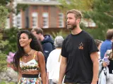 Calvin Harris y Vick Hope, en Londres, en mayo de 2022.