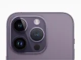En la imagen, las cámaras del iPhone 14 Pro.
